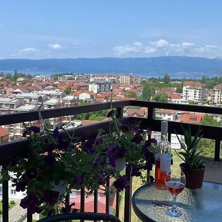 Stunning Lake And Mountain Views - Velkoski Apartments Ohrid Eksteriør bilde